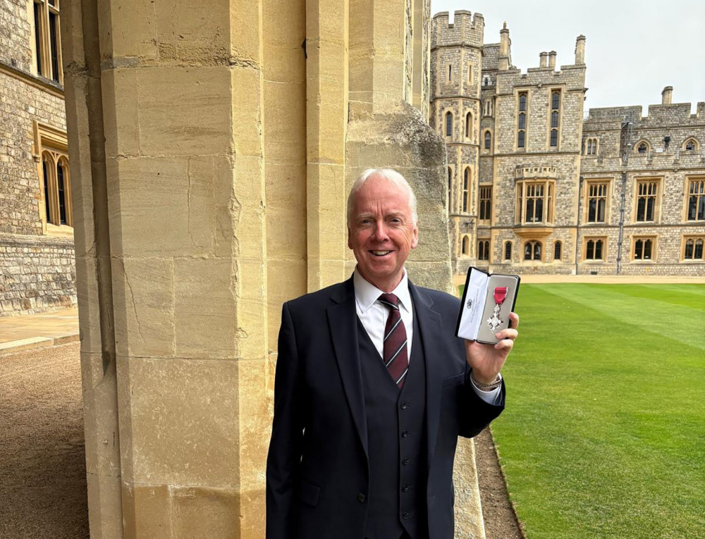 Kenilworth autonomous aviation expert receives MBE from Prince William | Local News | News | Kenilworth Nub News
