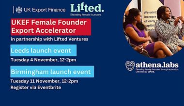 UKEF Female Founder Export Accelerators