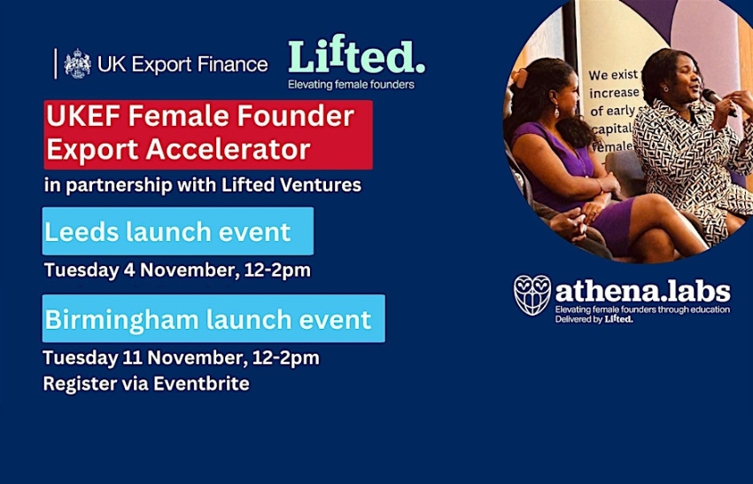 UKEF Female Founder Export Accelerators