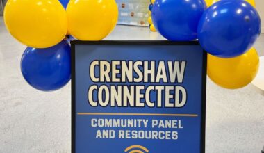 A stretch of the Crenshaw Corridor has fast, reliable Wi-Fi for the first time — and it's free