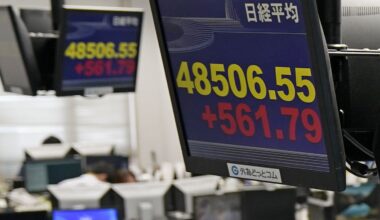 World shares mostly rise as China markets reopen from a long holiday