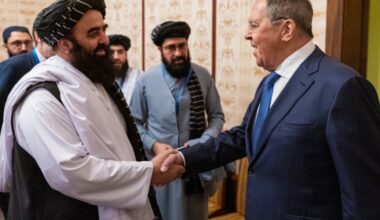 Russia hosts Taliban delegation and warns against foreign military presence in Afghanistan