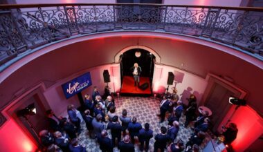 Richard Branson at Virgin Hotels Edinburgh