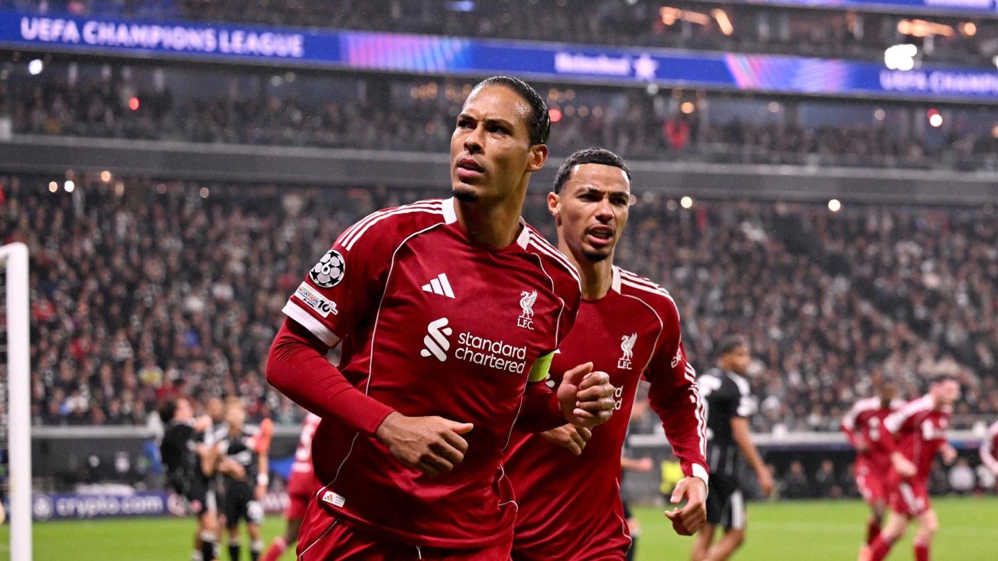Virgil van Dijk named in Champions League Team of the Week