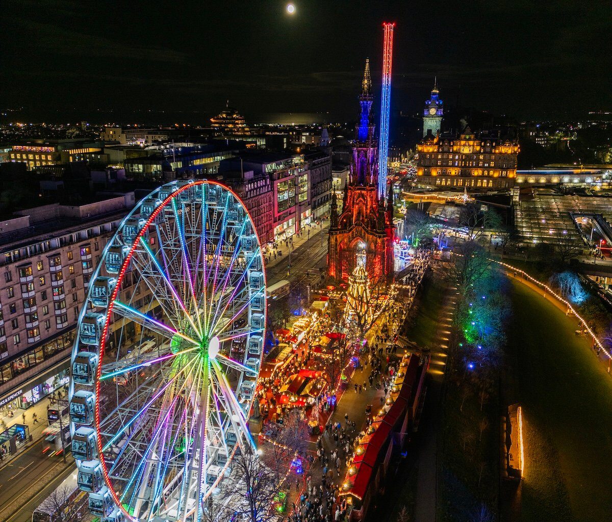 Edinburgh's Christmas - full list of events at the Ross Bandstand