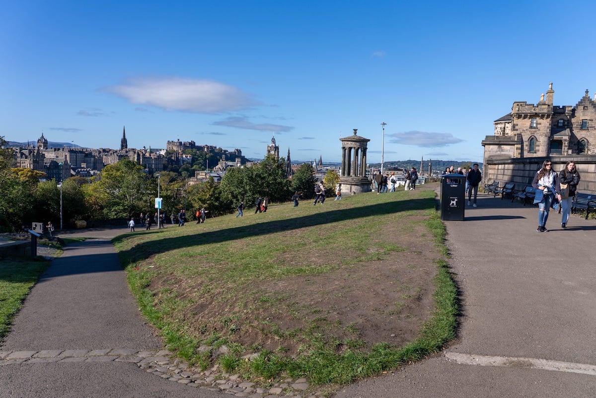 Calling for action this winter on Calton Hill