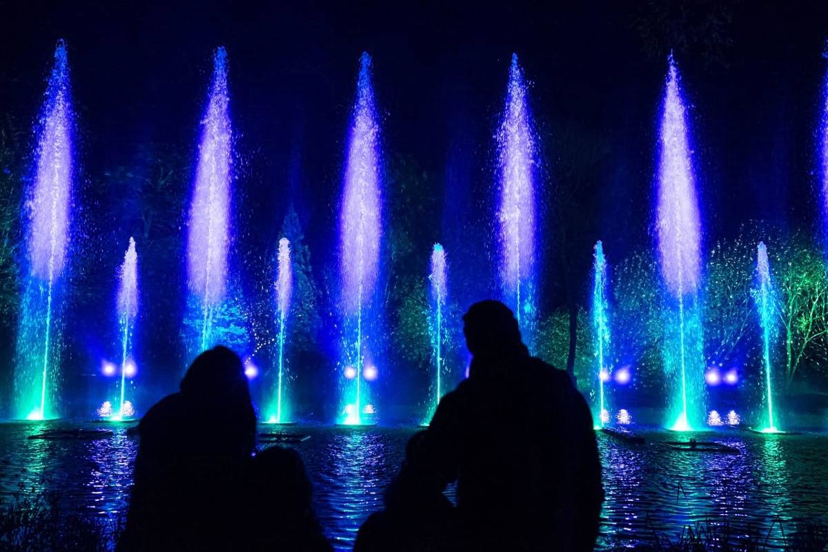 Water feature at Blenheim Palace