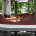 Wave Pavilion, Urban Micro-Space Regeneration Plan / Moguang Studio - Interior Photography, Garden, Column