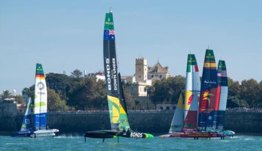 36 umpire penalties shake Spain SailGP opener as Australia settles for sixth