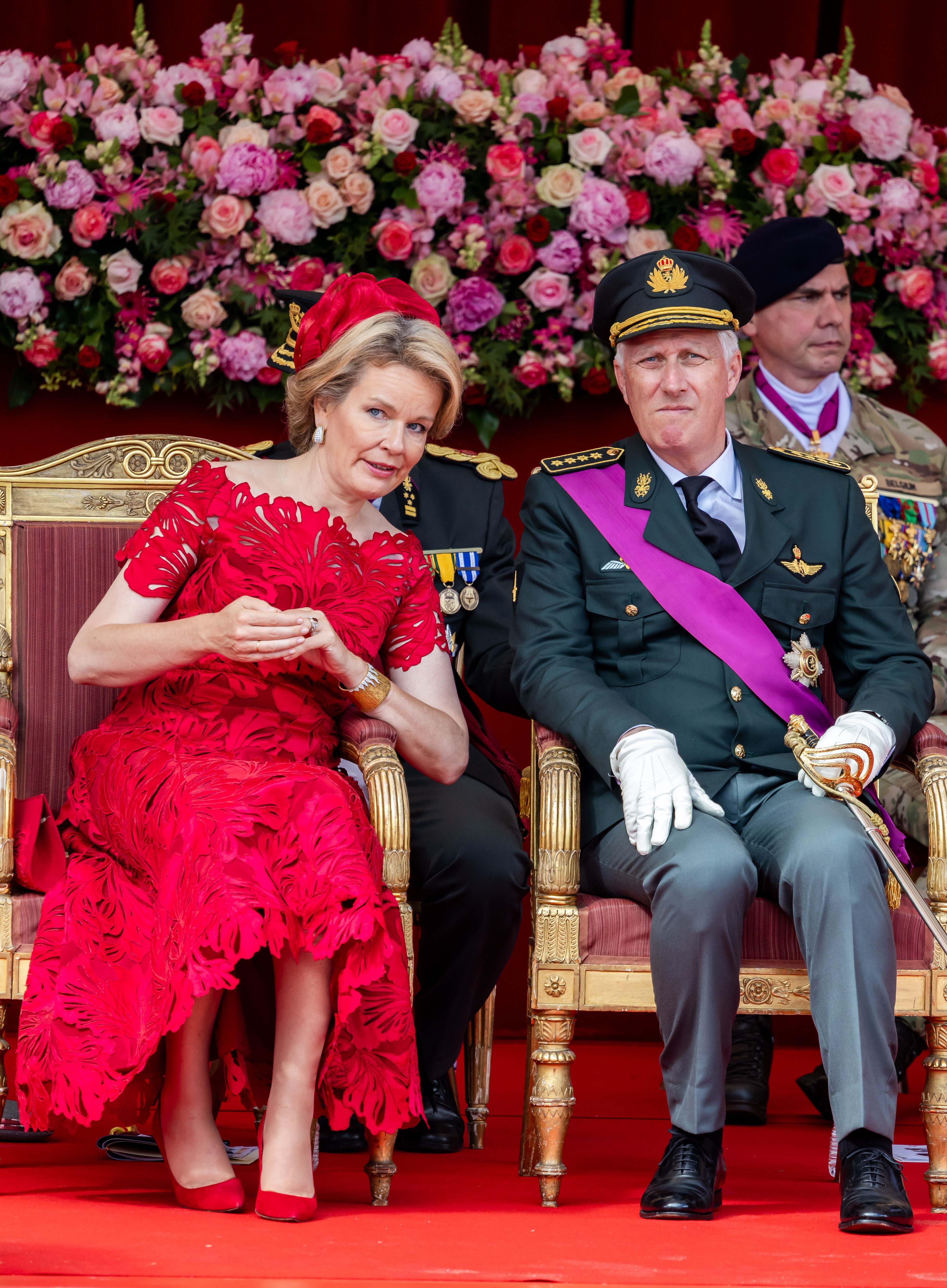 Belgium Royal Family Attends National Day Ceremony