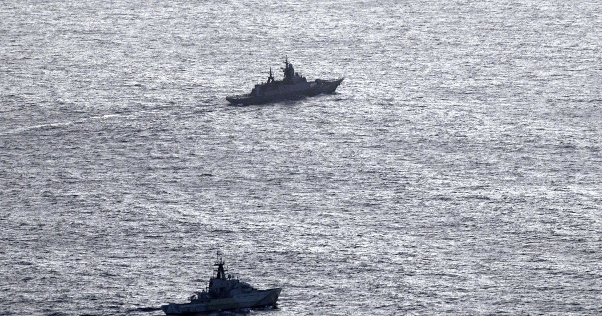 UK navy intercepts Russian corvette and tanker as Moscow steps up naval activity :: WRAL.com