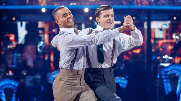Layton Williams and Nikita Kuzmin on Strictly Come Dancing