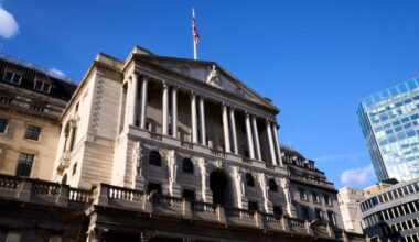 The Bank of England is expected to hold interest rates at four per cent due to stubbornly high inflation.