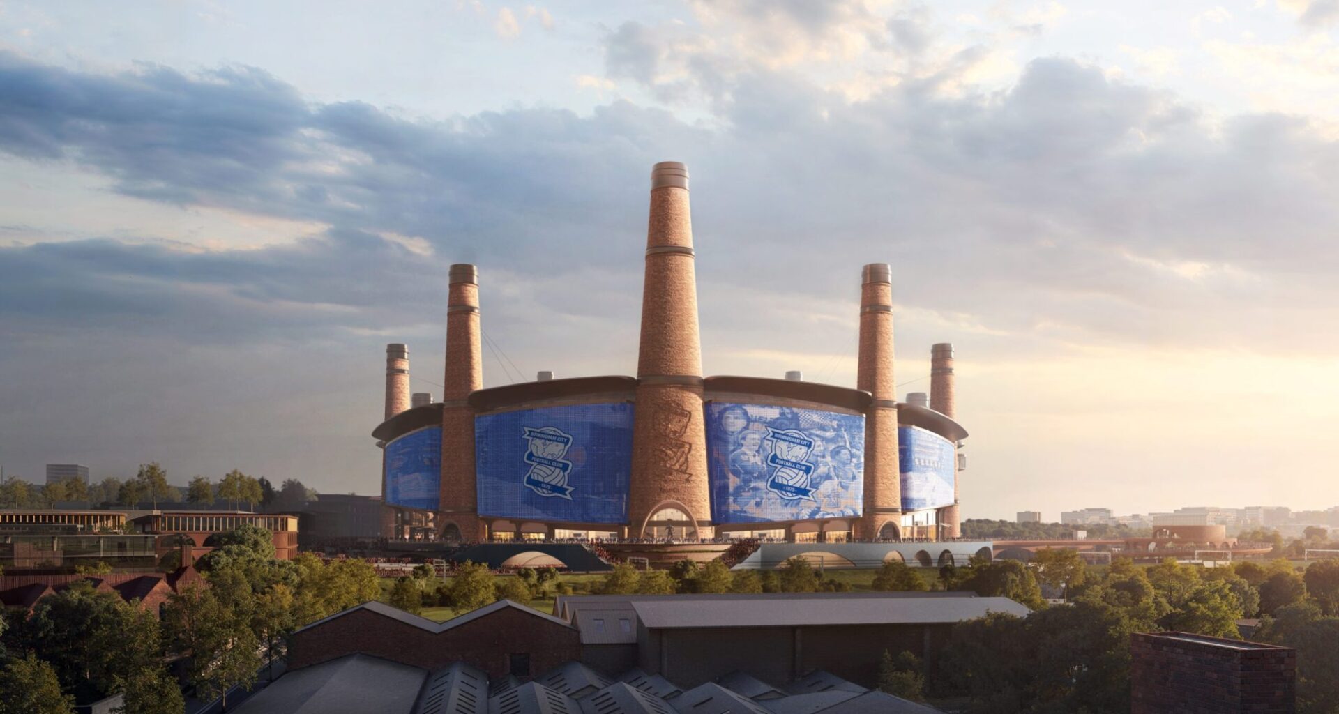 Part of the proposed Birmingham Sports Quarter, the new Birmingham City Football stadium would seat 62,000