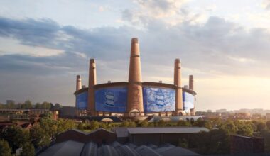 Part of the proposed Birmingham Sports Quarter, the new Birmingham City Football stadium would seat 62,000