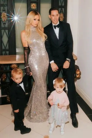 Courtesy of 11:11 Media Paris Hilton and Carter Reum with kids Phoenix and London