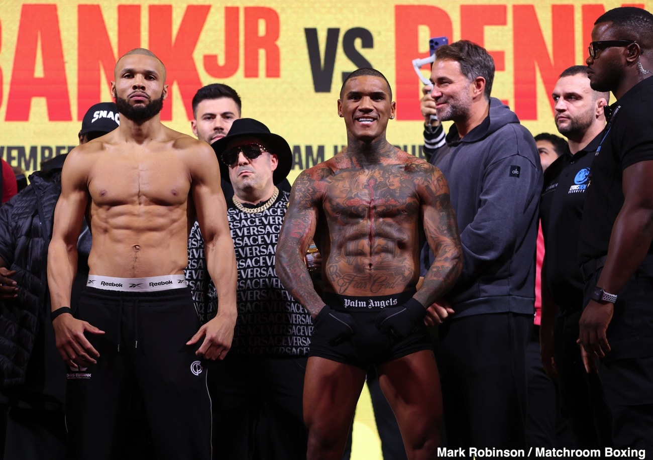 Image: Live Results: Eubank Jr. vs. Conor Benn 2 Tonight from London, England