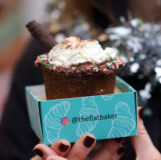The Hot Chocolate Cookies are new to the Flat Baker's Christmas Markets stall this year