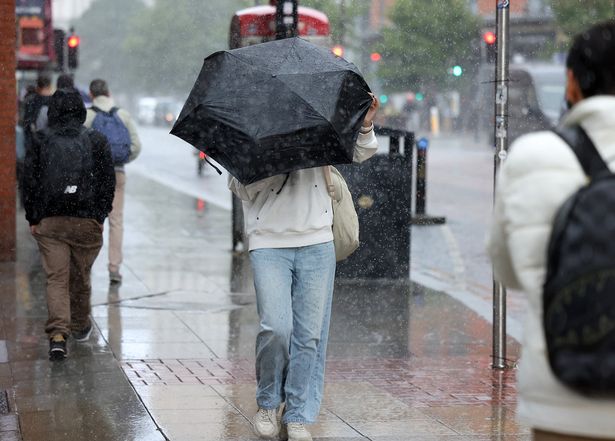 Rainy weather is forecast on Saturday