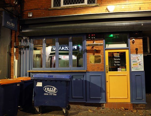 Alibi bar in Altrincham