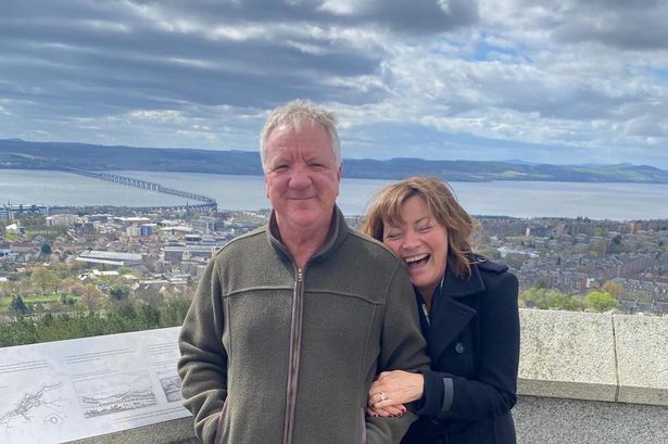 Lorraine Kelly and husband Steve Smith