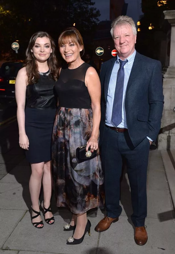 Rosie Smith, Lorraine Kelly and Steve Smith attend a celebration of Lorraine Kelly's 30 years in breakfast television at Langham Hotel on October 1, 2014 in London, England. 