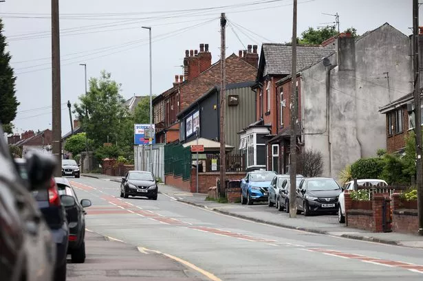 The crash happened on Moorside Road in Swinton (stock image)