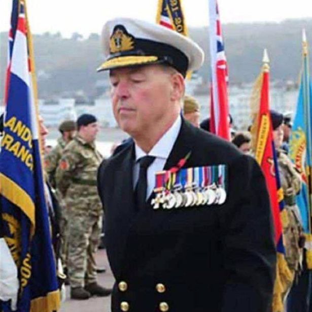 The man wore at least 10 medals that couldn't possibly have been earned in combination