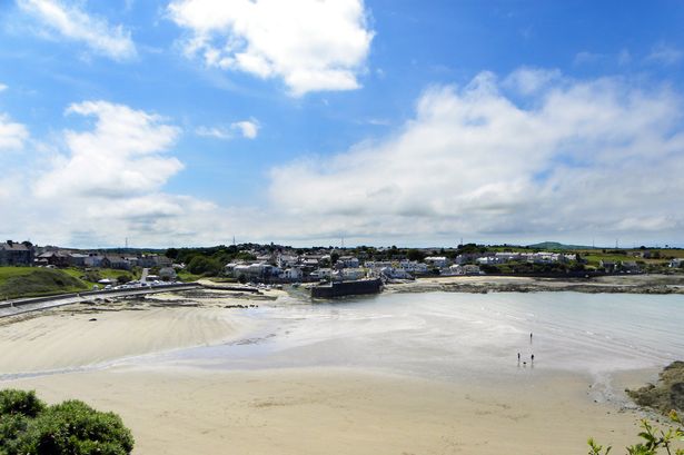 Traeth Mawr beach in Cemaes, Anglesey