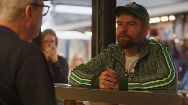 Only Scrans visited some of Bury's best loved food spots as part of his latest video, including Chadwick's at Bury Market