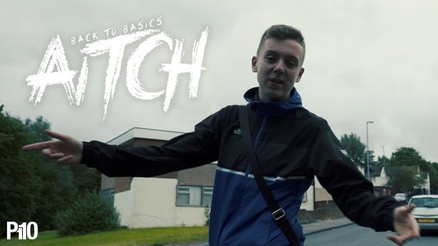 Aitch in the 'Back to Basics' music video in 2017