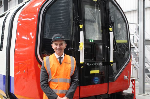 Ambassador Mitchell at Siemens Mobility's Goole Rail Village 
