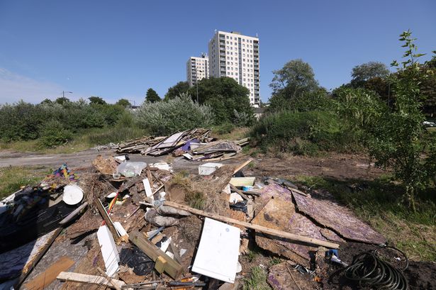 Work has begun to clear an area of land off Whittle Street in Everton