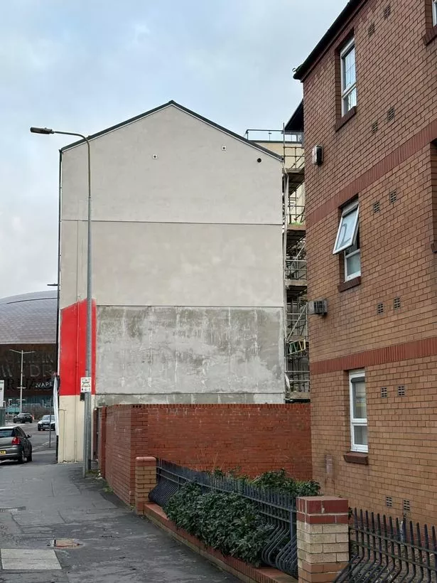 The mural was part of a larger "My City, My Shirt" project across the city