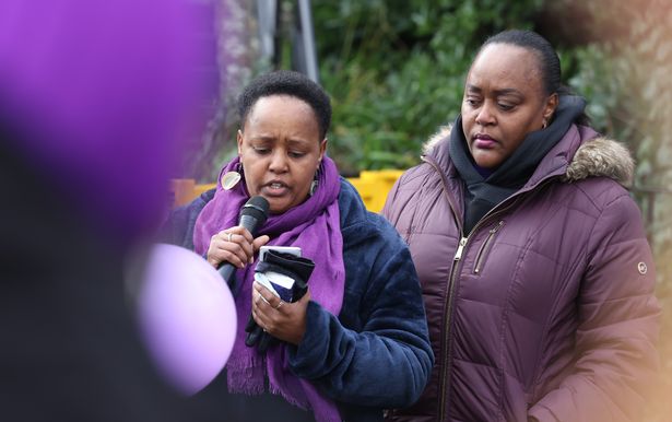 Eddie's mum, Irene, gave a speech during the opening.