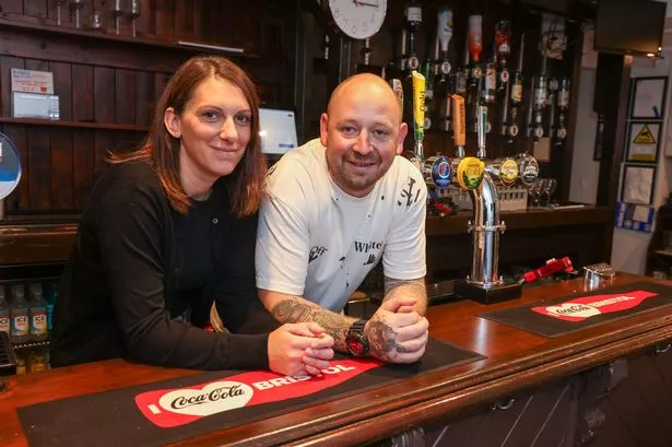 New landlords at the Jolly Collier Pub West Street Bristol, Thursday 6 November 2025  are Kayleigh and Graham Hook