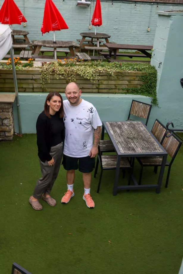 New landlords at the Jolly Collier Pub West Street Bristol, Thursday 6 November 2025  are Kayleigh and Graham Hook