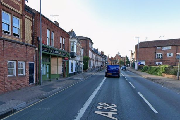 Google Maps street view of a section of Barbourne Road in Worcester 