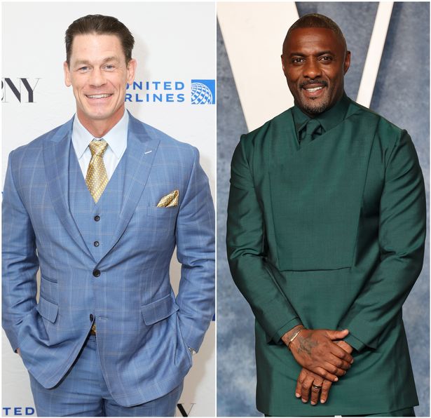 John Cena and Idris Elba have been spotted in Liverpool