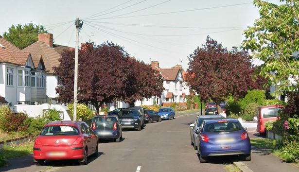 Bibury Crescent in Henleaze, one of around half a dozen streets that make up a neighbourhood ranked as the least deprived in Bristol