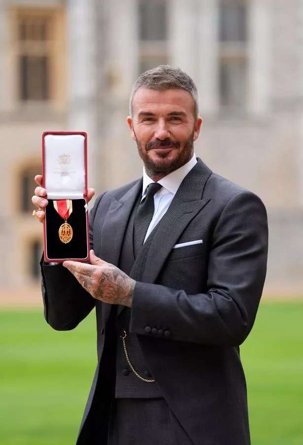 Arise Sir David Beckham!