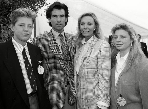 Pierce adopted both Chris and his late sister Charlotte when their birth father died in 1986, while he was married to their mum Cassandra