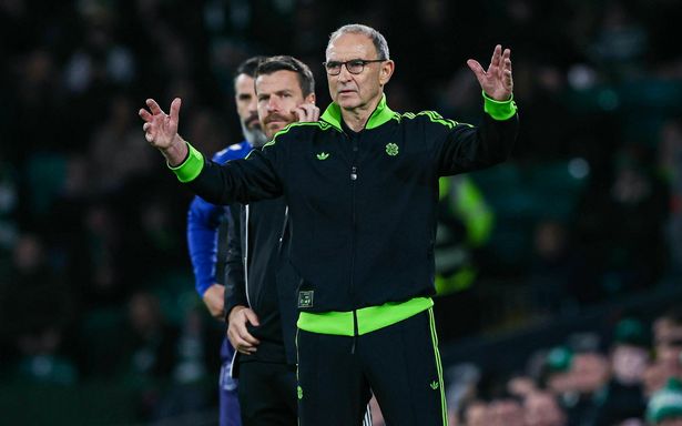 Celtic Interim Manager Martin O'Neill 