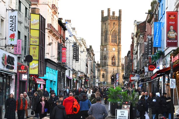 Bold Street packed with shoppers