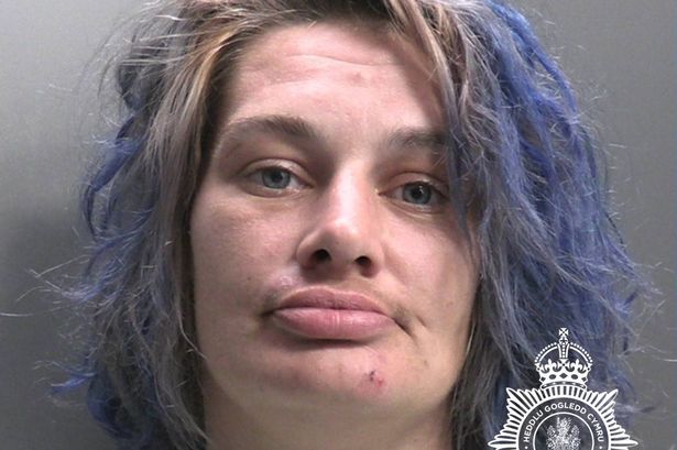 Cassie Evans, 34, of Watery Road in Wrexham, was jailed for 32 months today for wounding with intent