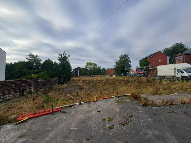 Derelict site off Greenhill Road, Middleton