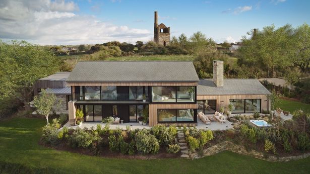 The stunning five-bedroom house in Cornwall