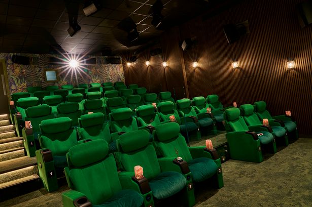 Flix boutique screening room is inside the new Treehouse Hotel