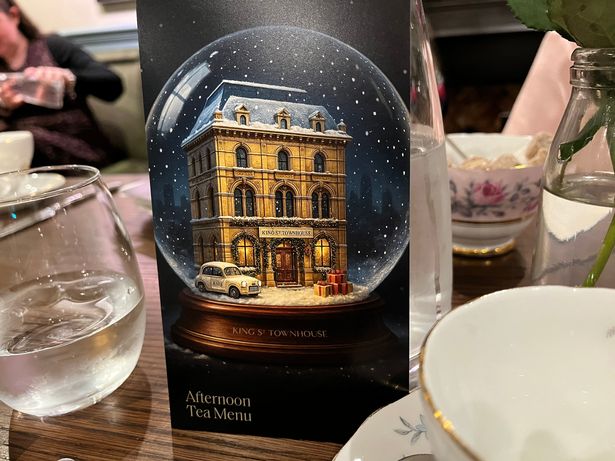 The Festive Afternoon tea is available until January 4