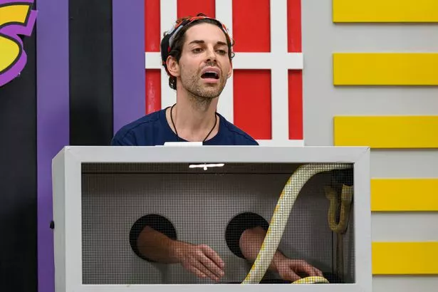 As the day's events took their toll after days away from home, it all became too much for the Celebs Go Dating favourite